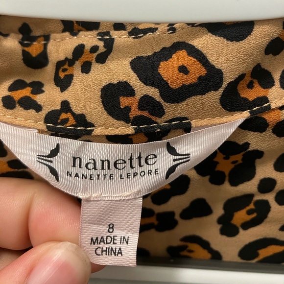 Nanette Lepore leopard print dress - Picture 4 of 7